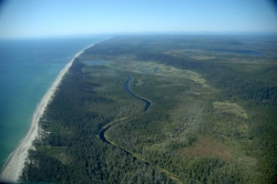 Aerial Blue Danube