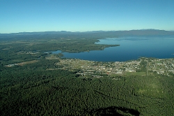 Aerial of Fort St James