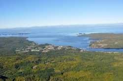 Aerial View of Port Hardy