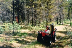 ATV at Sherringham Meadows