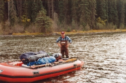 Rudy boating