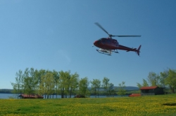 Nulki Lake Ranch Helicopter