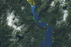 Pitt Lake Map