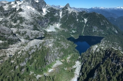 Aerial View of lake