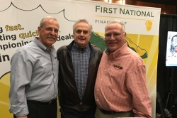 Rudy with Javier Pena and Steve Murphy of Narcos